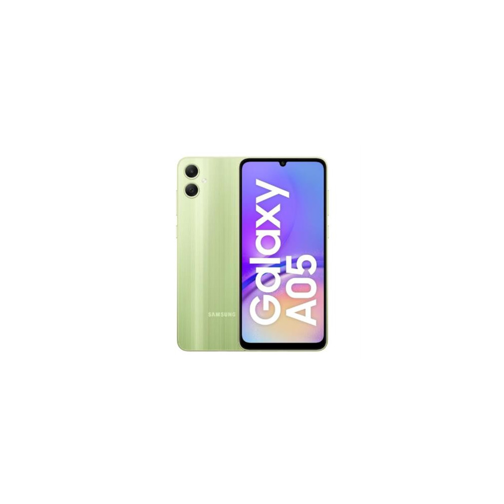 Smartphone Samsung A05 6.7" Octacore 64GB/4GB Cmara 50MP+2MP/8MP Android 13 LTE Sim Dual Color Verde [ SM-A055MLGDGTO-DS ]