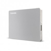 Disco Duro Externo Toshiba Canvio Flex 2TB 2.5" USB Type C USB 3.2 Gen 1 Color Plata para Windows y  [ HDTX120XSCAA ]