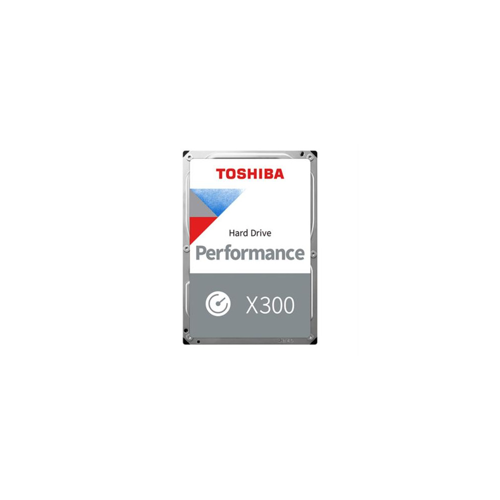 Disco Duro Interno Toshiba X300 Perfomance 6TB 3.5" 7200RPM SATA lll 6Gbit/s Cach 256MB para NAS [ HDWR460XZSTA ]