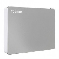 Disco Duro Externo Toshiba Canvio Flex 2.5" 4TB USB Plata para Mac/PC [ HDTX140XSCAA ]