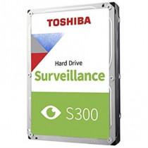 Disco Duro Interno Toshiba S300 Surveillance 10TB 3.5" 7200RPM SATA lll 6Gbit/s Cach 256MB para Vide [ HDWT31AUZSVAR ]