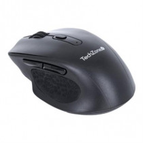 Mouse Inalmbrico TechZone 3200 DPI 6 Botones 10m Conexin USB Color Negro [ TZMOUG205-INA ]