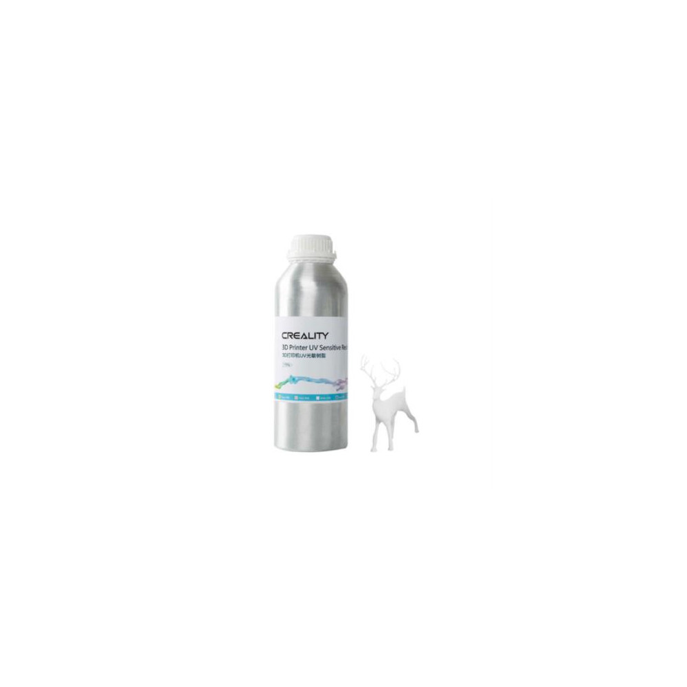 Resina Creality 3D Standard 1000 ml Color Blanco [ RES-CRESTD-W-HT-1000 ]