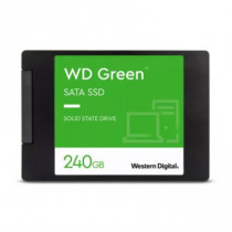 SSD Interno Western Digital Green 240GB 2.5" 7mm SATA lll Lect 545/545 MBs para PC y Lap [ WDS240G3G0A ]