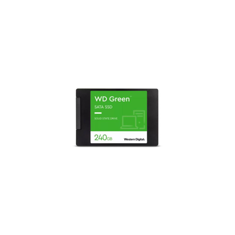 SSD Interno Western Digital Green 240GB 2.5" 7mm SATA lll Lect 545/545 MBs para PC y Lap [ WDS240G3G0A ]