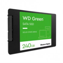 SSD Interno Western Digital Green 240GB 2.5" 7mm SATA lll Lect 545/545 MBs para PC y Lap [ WDS240G3G0A ]