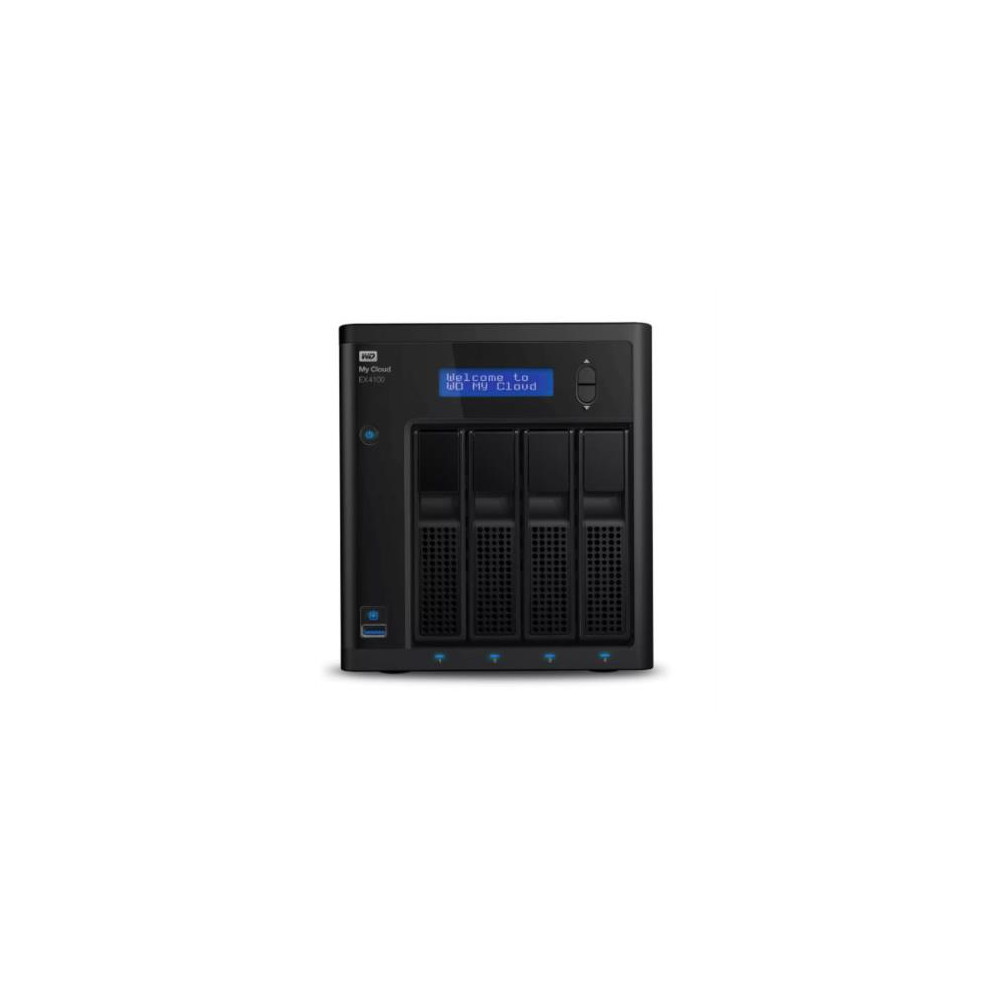 Unidad HDD NAS Western Digital My Cloud Experts Series EX4100 24TB USB 3.0 RJ45 RAID ARM Dual Core 1 [ WDBWZE0240KBK-NESN ]