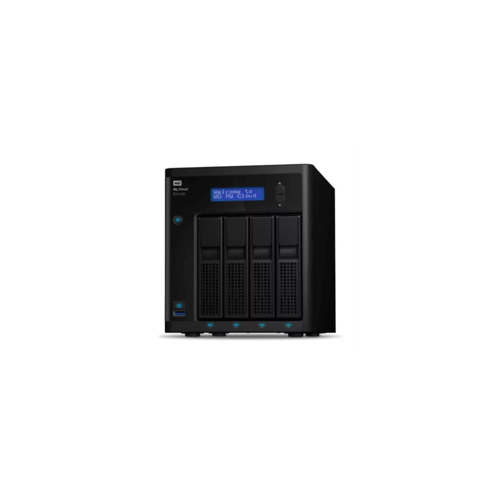 Unidad HDD NAS Western Digital My Cloud Experts Series EX4100 32TB USB 3.0 RJ45 RAID ARM Dual Core 1 [ WDBWZE0320KBK-NESN ]