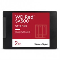 SSD Interno Western Digital Red SA500 2TB 2.5" 7mm SATA lll Lect 560/530 MBs 3D NAND para NAS [ WDS200T1R0A ]