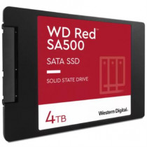 SSD Interno Western Digital Red SA500 4TB 2.5" 7mm SATA lll Lect 560/530 MBs para NAS [ WDS400T1R0A ]