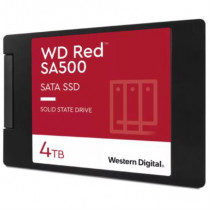 SSD Interno Western Digital Red SA500 4TB 2.5" 7mm SATA lll Lect 560/530 MBs para NAS [ WDS400T1R0A ]