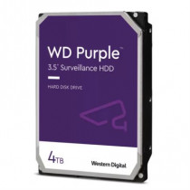 Disco Duro Western Digital Purple 4TB SATA 256Mbs 3.5" 64 GB 1 a 8 Bahas 5400RPM Videovigilancia [ WD43PURZ-SIN-SERIE ]