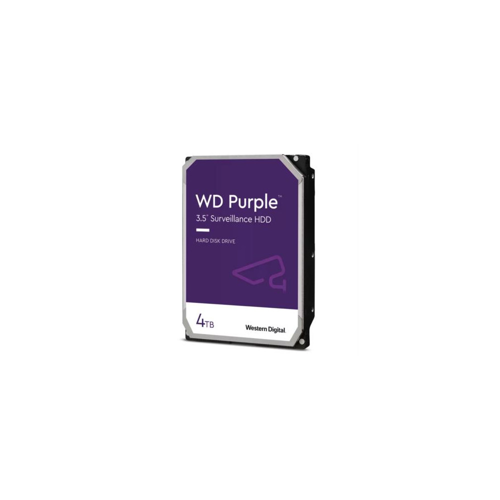 Disco Duro Western Digital Purple 4TB SATA 256Mbs 3.5" 64 GB 1 a 8 Bahas 5400RPM Videovigilancia [ WD43PURZ-SIN-SERIE ]