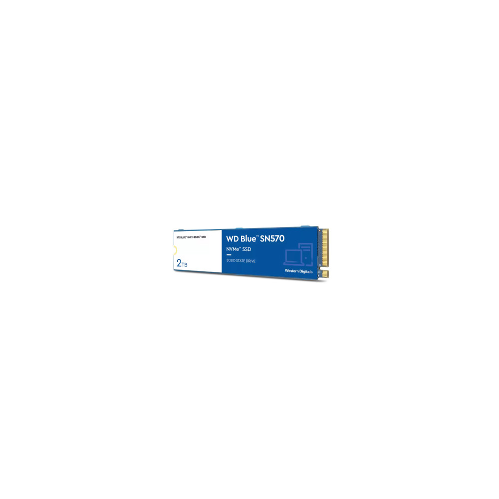 SSD Interno Western Digital Blue SN570 2TB M.2 2280 PCIe 3.0 NVMe Lect 3500/2300 MB/s WDS200T3B0C [ WDS200T3B0C ]