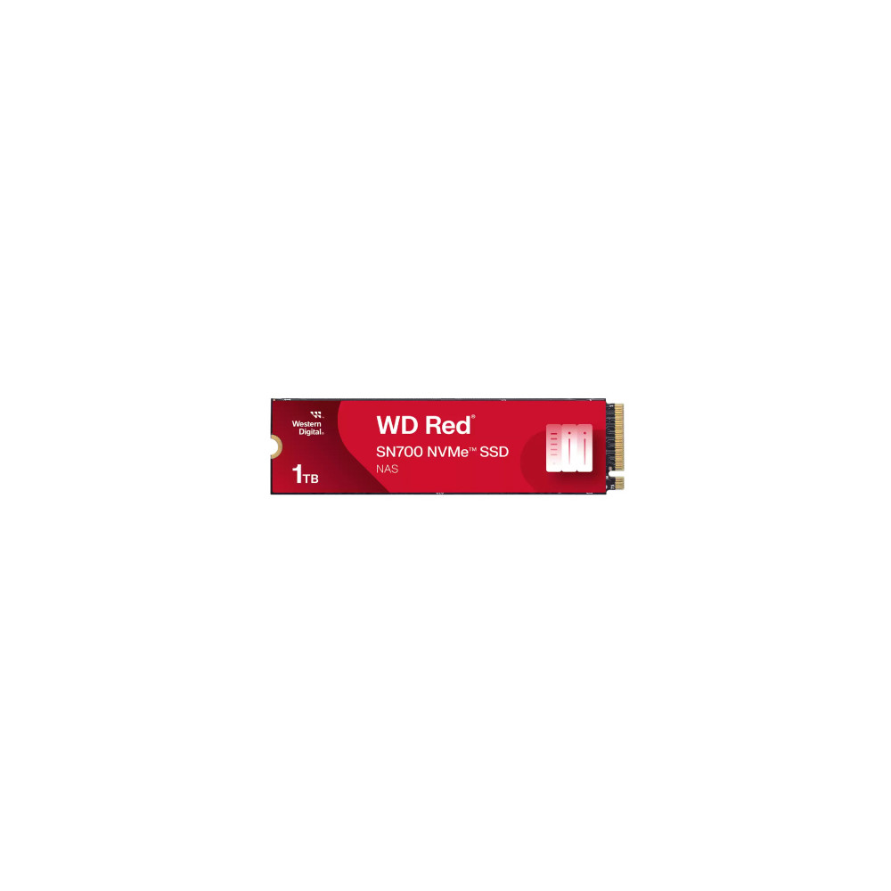 SSD Interno Western Digital  Red SN700 1TB M.2 2280 PCIe 3.0 NVMe Lect 3430/3000 MB/s WDS100T1R0C [ WDS100T1R0C ]