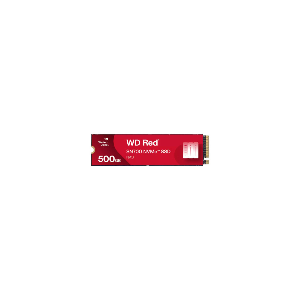 SSD Interno Western Digital  Red SN700 500GB M.2 2280 PCIe 3.0 NVMe Lect 3430/2600 MB/s WDS500G1R0C [ WDS500G1R0C ]