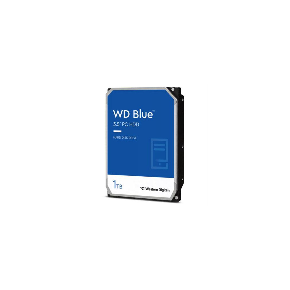 Disco Duro Interno Western Digital Blue 1TB 3.5" 5400RPM SATA lll 6Gbit/s Cache 64MB para PC [ WD10EZRZ ]