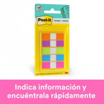 Mini Banderitas 3M Post It Colores Ultra 12mmx43mm C/100 Banderitas [ 683-4AB ]