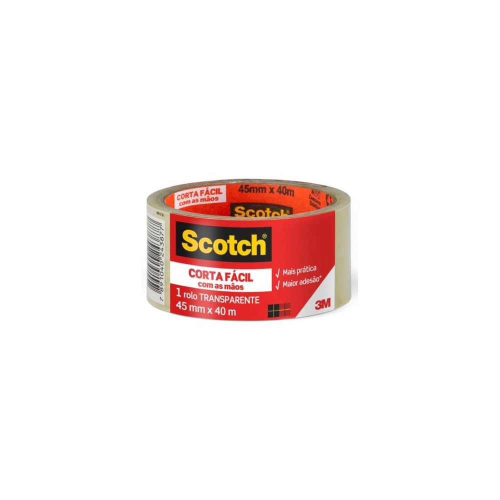 Cinta Sctoch 3m Adhesiva Corta Fcil 45mmx40m [ HC000676656 ]