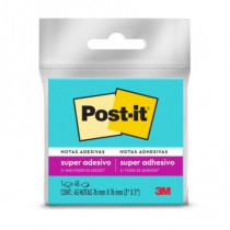 Notas Adhesivas 3M Post It Sper Sticky Opp 3x3" 45 Hojas [ HB004684401 ]