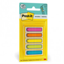 Banderitas 3M Post-it 684-ARR2 Flecha Nen 12mmx43mm 5 Blocks C/20 Banderitas [ 684-ARR2 ]