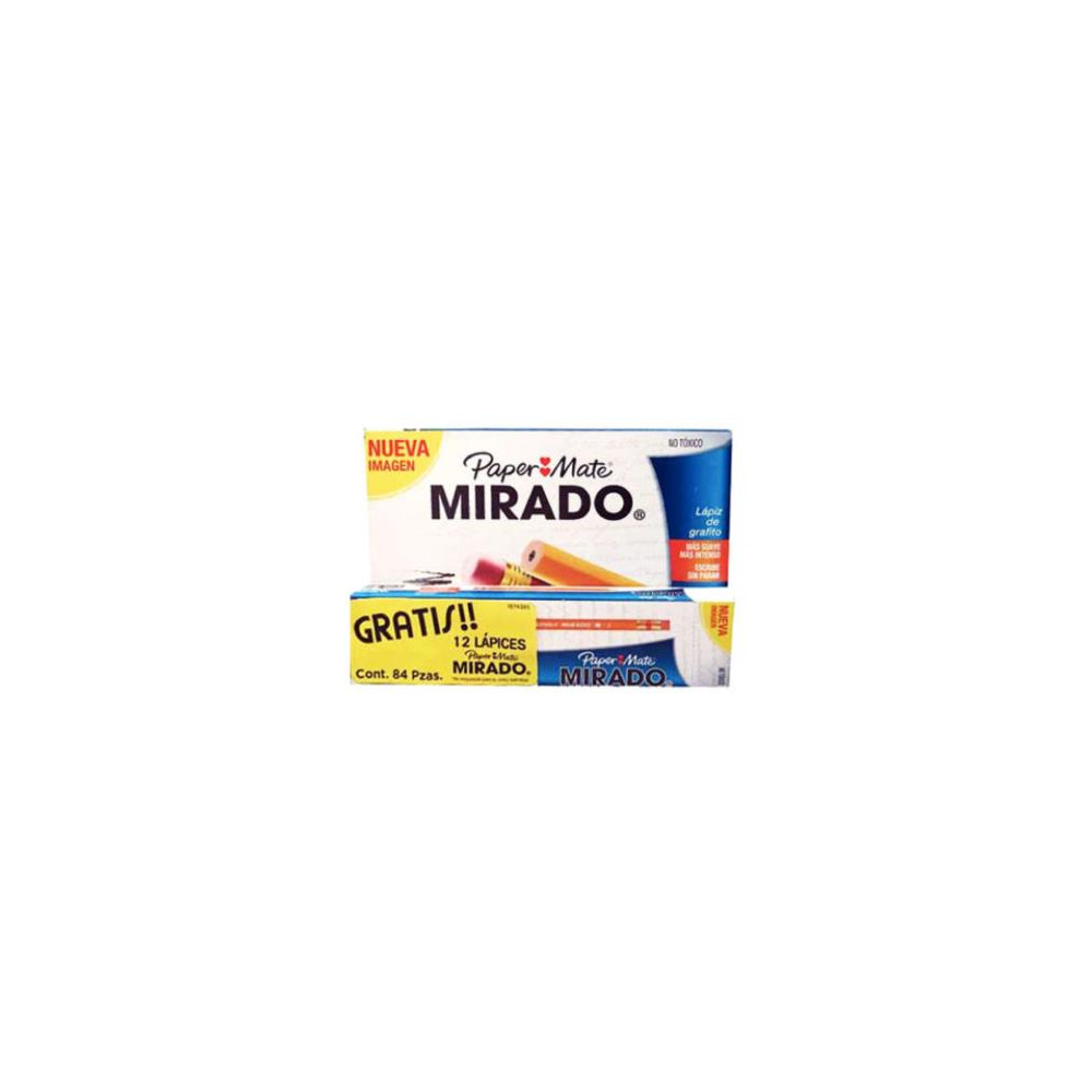 LAPIZ MIRADO 2 C/72 + 12 GRATIS [ 1869318 ]