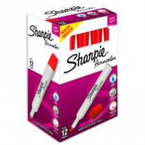 Marcador Acuacolor Sharpie Base Agua Color Rojo C/12 Pzas [ 2184212 ]