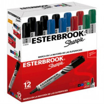 Marcador Esterbrook Colores Surtidos C/12 Pzas [ 2120284 ]