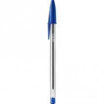 Bolgrafo BIC Cristal Dura+ Punto Mediano 1.0mm Color Azul C/12 Pzas [ 923996 ]