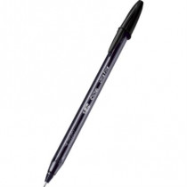 Bolgrafo BIC Cristal Precisin y Suavidad Punto Ultra Fino 0.7mm Color Negro C/12+1 Pzas [ 922429 ]