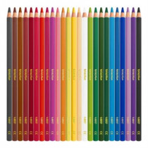 Colores BIC Evolution Largos Mina Gruesa 4mm C/24 Pzas [ 514043 ]