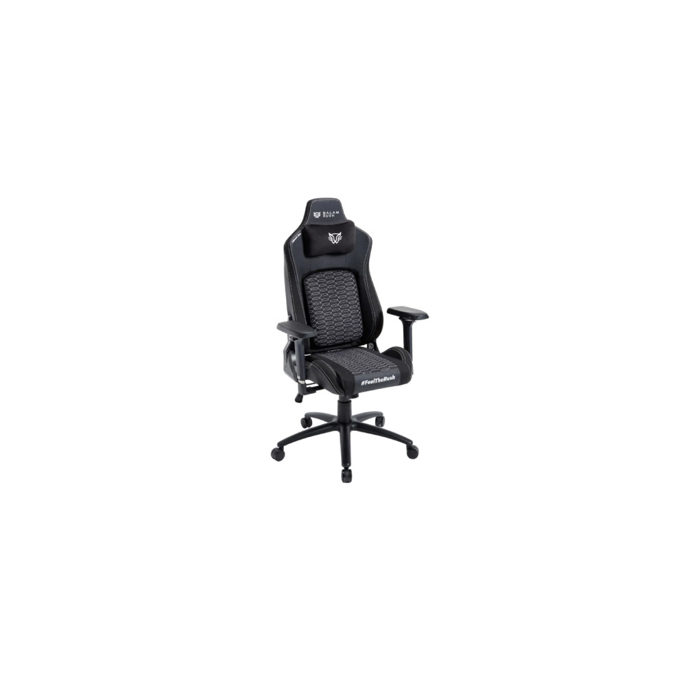 Silla Gamer Balam Rush Ultimate Max U3 / PU+ Alcantara+ Espuma Moldeada / Piston Clase 4 + Soporta h [ BR-940511 ]