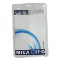 MICA P/GAFETE CELICA VERTICAL 70X105MM TRANSP C/10 PIEZAS [ CO-04V ]