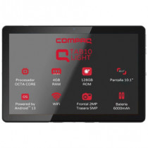 Tablet COMPAQ Q Tab 10.1 4GB/128GB Camara 2MP/5MP Android 13 Gris + Teclado [ Q-TAB-10-4128G ]