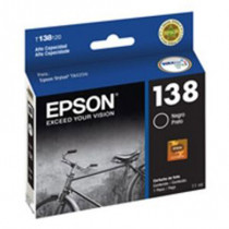 TINTA EPSON 138 STYLUS TX235W TX320F TX420W TX430W NEGRO ALT [ T138120-AL ]