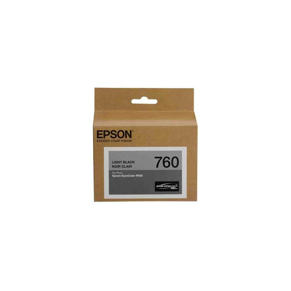 Tinta Epson SC-P600 25.9ml Color Negro Claro [ T760720-AL ]