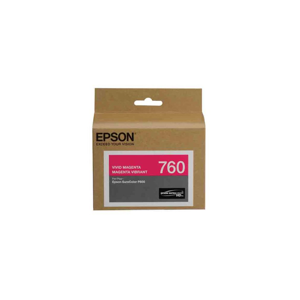 Tinta Epson SC-P600 25.9ml  Color Magenta Vivo [ T760320-AL ]