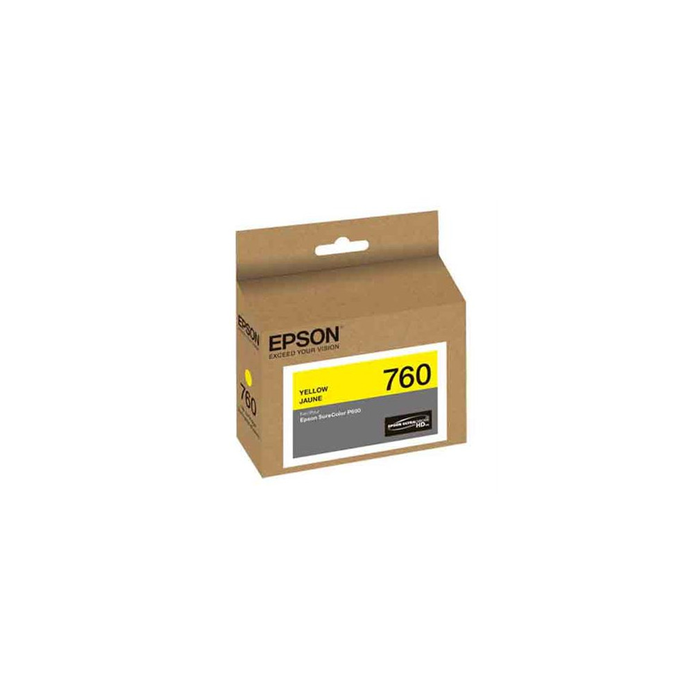 Tinta Epson SC-P600 25.9ml Color Amarillo [ T760420-AL ]