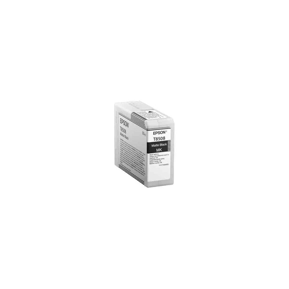 Tinta Epson SC-P800 80ml Color Negro Mate [ T850800 ]