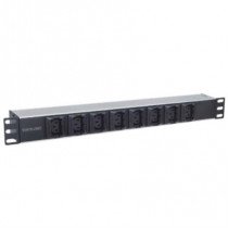 Barra PDU Intellinet Multicontactos 8 Salidas C13 Antidesconexin Rack 19" [ 163651 ]