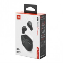 Audfonos Inalmbricos JBL Vibe Buds Control Tctil Micrfono Integrado Bluetooth Color Negro [ JBLVBUDSBLKAM ]