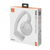 Auriculares Inalmbricos JBL Tune 520BT Color Blanco [ JBLT520BTWHTAMNEW ]