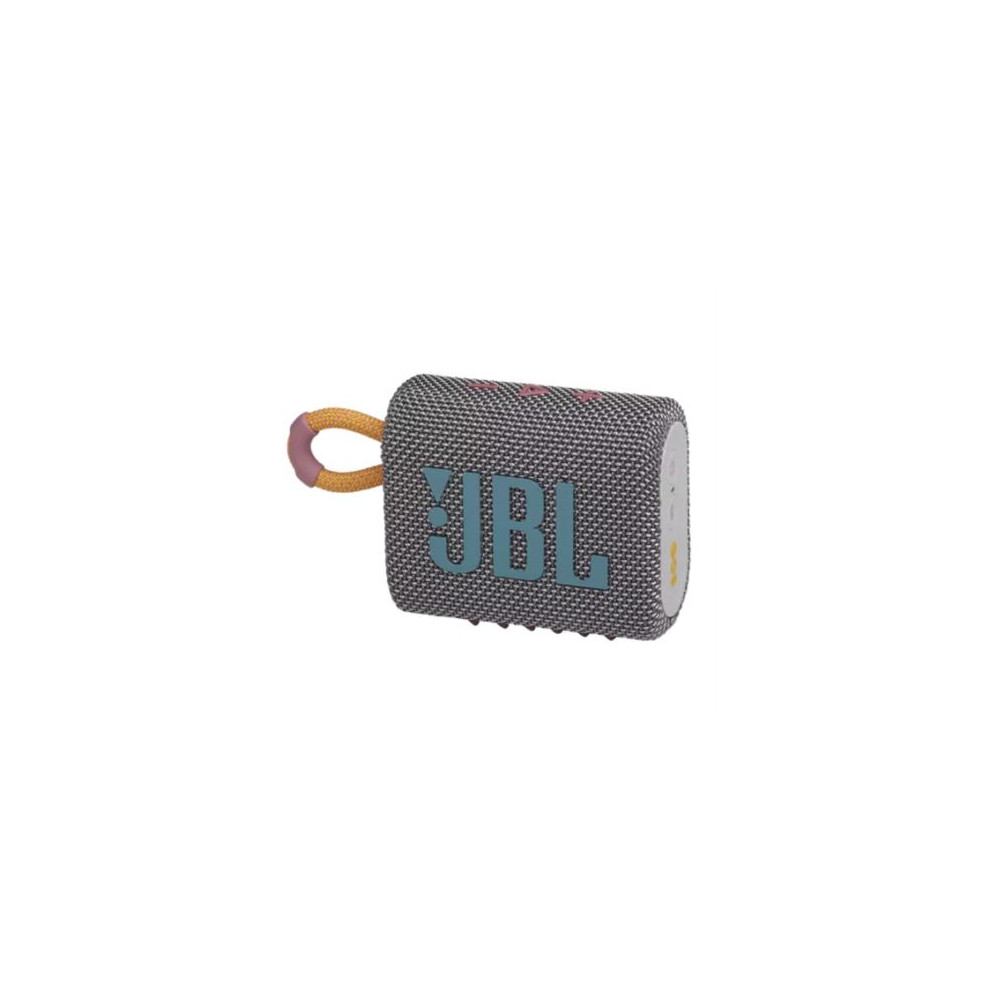 JBL Bocina Portatil Go 3 Bluetooth 4.2W RMS Color Gris [ JBLGO3GRYAM ]