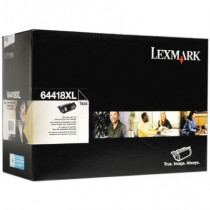 CARTUCHO TONER LEXMARK PREBATE T64X EXTRA ALTA CAPACIDAD 32K [ 64418XL ]