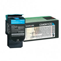 TONER LEXMARK RETURN C540/C543/C544 CYAN ALTO RENDI [ C540H1CG ]