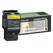 TONER LEXMARK RETURN C540/C543/C544 AMARILLO ALTO R [ C540H1YG ]