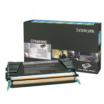 TONER LEXMARK NEGRO 8K RETURN PROG [ C734A1KG ]