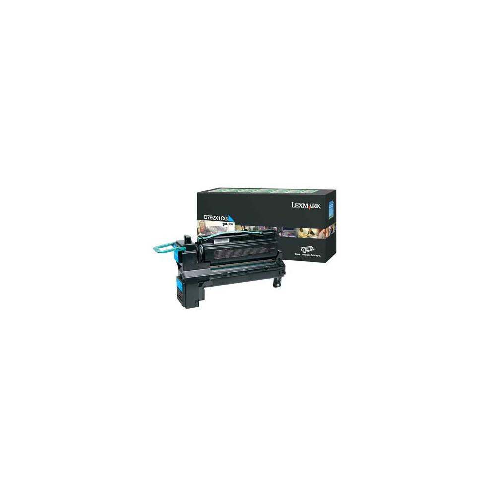 TONER LEXMARK CYAN EXTRA HIGH YIELD RETURN PROGRAM [ C792X1CG ]