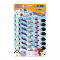 GOMA MAE FIGURA ANIMALES BEBES BLISTER 35 PIEZAS [ G-BABY ]