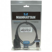 Convertidor Manhattan USB a RS485 Color Negro [ 150439 ]